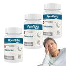 Kit 3x - Mellatonina Premium 0,21mg 60 Caps - Matéria Prima Importada - Apisnutri