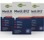 Kit 3x Metil B12 Metilcobalamina Qualynutri 60 Cápsulas