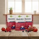 Kit 3x Metil B12 Metilcobalamina Qualynutri 60 Comp Mastig