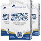 KIT 3X Minerais Quelatos 60 cápsulas - Flora Nativa KIT 3X Minerais Quelatos 60 cápsulas - Flora Nativa