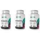 Kit 3x Mio Inositol + Vitamina B9 D Cromo K2 Zinco 60 Cápsulas 500mg Nutrivale