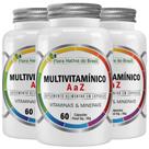 KIT 3X Multivitamínico A a Z 500mg 60 Cápsulas - Flora Nativa KIT 3X Multivitamínico A a Z 500mg 60 Cápsulas - Flora Nativa