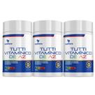 Kit 3x Multivitamínico De A-Z 60 Cápsulas Tuttiflora
