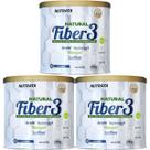 Kit 3X Natural Fiber 3 - 200g - Nutrata