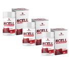 Kit 3x NCELL Psyllium, Espirulina, Café Verde, LCarnitina, Laranja Moro e Cromo 60 Caps Tuttiflora