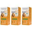 KIT 3X NutriDE Vitamina D3 Kids 200ui 20ml - Maxinutri Sabor:Limão KIT 3X NutriDE Vitamina D3 Kids 200ui 20ml - Maxinutri Sabor:Limão