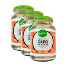 Kit 3X: Óleo de Coco Extravirgem Orgânico Qualicoco 500ml