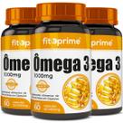 Kit 3x Ômega 3 Óleo De Peixe 60 Cápsulas