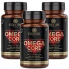 Kit 3x Ômega Core Energy COQ10 Ômega 60 Cápsulas - Essential