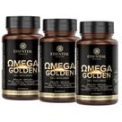 Kit 3x Omega Golden - Cell Resilience - 60 Capsulas - Essential Nutrition