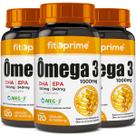 Kit 3x Ômega3 Livre De Metais Pesados Com Selo Meg3 120cps