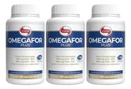 Kit 3x Omegafor Plus Vitafor 120 Caps Tg Total 360 Caps Promoção