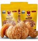 Kit 3x Pacotes Torresmo Tira Gosto 650g - Pré-frito Na Banha