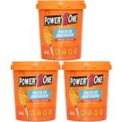 Kit 3X Pasta de Amendoim Integral Crocante - 500g - Power One