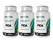 Kit 3x Pea Palmitoiletanolamida 30 Capsulas 500mg Nutrivale