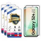 Kit 3x Película De Vidro 3d Para Galaxy S24 Fe Full Cover