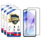 Kit 3x Película De Vidro Temperado 3d Para Galaxy A55 Full
