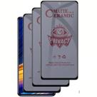 Kit 3x Películas de Cerâmica Fosca Privacidade para Samsung Galaxy M55