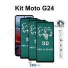 Kit 3x Películas Fosca Privacidade para Motorola Moto G24