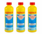 Kit 3x pH Menos Liquido Genco 1 Litro Limpeza Piscinas