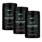 Kit 3x Pré Treino Calamidade 450g Pump Insano Sabor Morango Kit 3x Pré Treino Calamidade 450g Pump Insano Sabor Morango