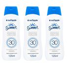 Kit 3x Protetor Solar Corporal Summer FPS 30 125ml - Red