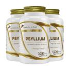 Kit 3x Psyllium 500mg 60 Capsulas Flora Nativa