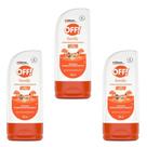 KIT 3X Repelente de Insetos OFF Family 200ml Loção Não Oleoso Testado Dermatologicamente 4Hrs Ptct