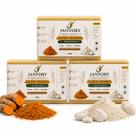 Kit 3x Sabonete de Açafrão, Dolomita e Barbatimão Original-Janvory