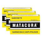 Kit 3x Sabonete Matacura Sarnicida E Antipulgas 80gr