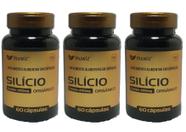 kit 3x Silício Orgânico 490mg / 60 cápsulas kit 3x Silício Orgânico 490mg / 60 cápsulas