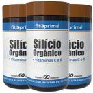 Kit 3x Silício Orgânico + Vitaminas C e E 60 Cápsulas Kit 3x Silício Orgânico + Vitaminas C e E 60 Cápsulas