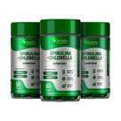 Kit 3x Spirulina e Chlorela Vegana, Nutrição e Rotina Leve Denavita