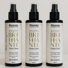 Kit 3x Spray Banho Brilhante Rhenuks Efeito Gloss, Brilho Imediato e Sem Formol