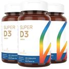 KIT 3X Super D3 60 cápsulas Natulha
