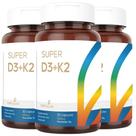 KIT 3X Super D3 + k2 (Mk-7) 30 cápsulas - Natulha