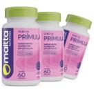 Kit 3x Suplemento Alimentar Frascos Óleo de Prímula Original Natural 100% Original -60 Cápsulas 500mg
