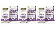 Kit 3x Suplemento Alimentar Silício Orgânico 300mg 60 cápsulas Flora Nativa