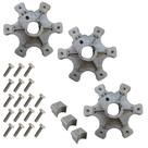 Kit 3x Suporte Do Cesto Lavadoras Brastemp Consul W10754676 Kit 3x Suporte Do Cesto Lavadoras Brastemp Consul W10754676