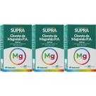 Kit 3X Supra Cloreto de Magnésio P.A. - 60 Cápsulas - Herbamed