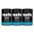 Kit 3x Testo Body Nutry com Vitaminas e Minerais, pote 60 cápsulas cada