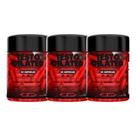 Kit 3x Testo Dilated Body Nutry, pote 60 cápsulas cada