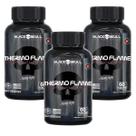 Kit 3X Thermo Flame Hardcore Termogênico - 60 Tablets - Black Skull