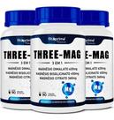 Kit 3x Three Mag Blend de Magnésio 90 Cápsulas