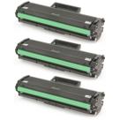 Kit 3x Toner Compatível MLT-D101S para SCX-3400FW SCX-3405FW SCX-3401 ML-2165W ML-2162G