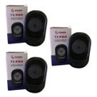 Kit 3x transmissor p/ motores de portão tx pro cinza garen