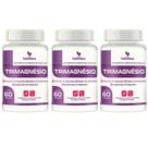 Kit 3x Tri Magnésio Malato, Taurato, Bisglicinato 60 Cáps Tuttiflora