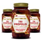 Kit 3x Tri Propolis Vermelha, Verde e Marrom 60 Capsulas Cada - Flora Nativa