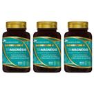 Kit 3x TriMagnésio Taurato Malato Bisglicinato 3x60 cp Flora