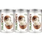 Kit 3X True Whey Protein Hidrolisado e Isolado - 418g Coconut Ice Cream - True Source
